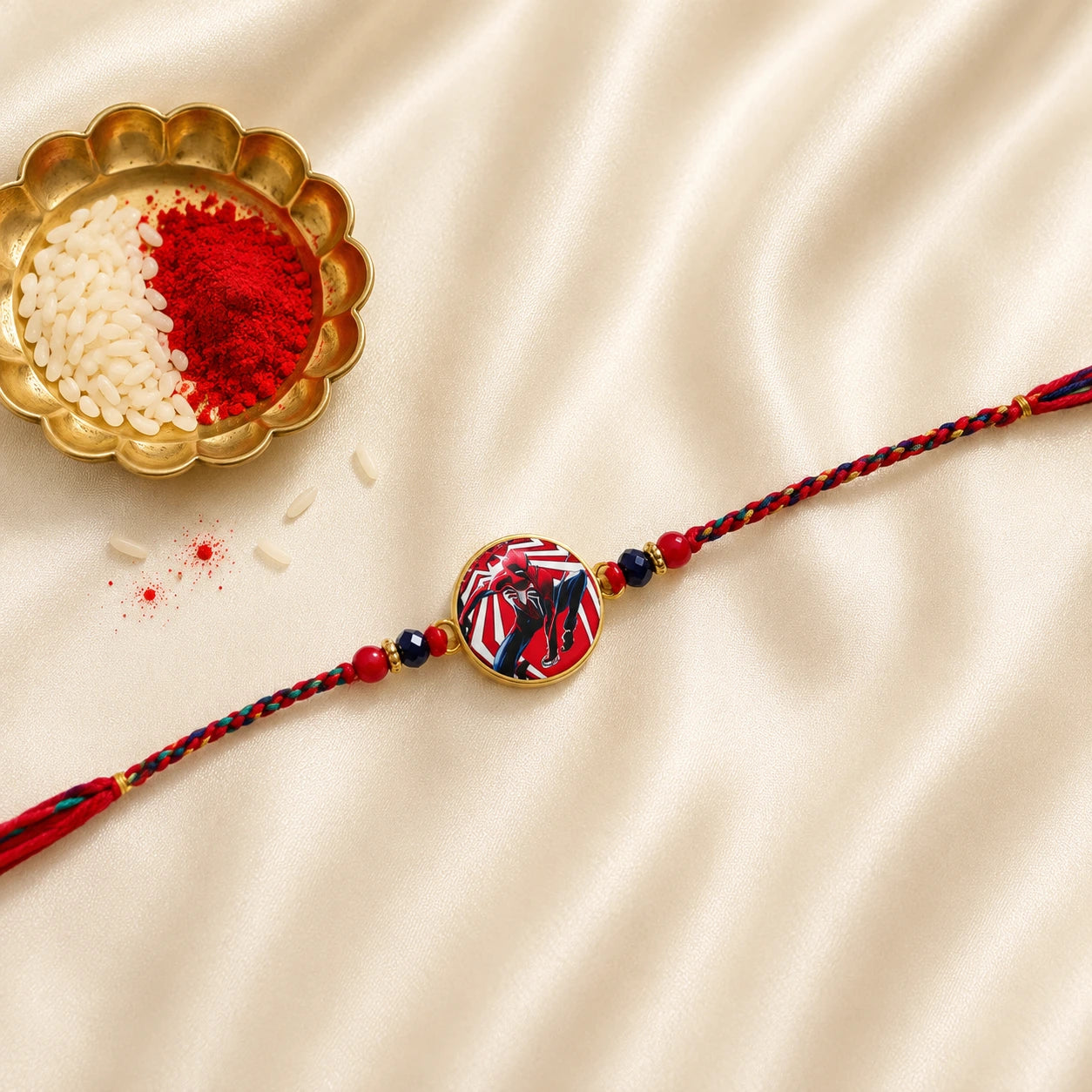 Spider Hero Kids Designer Rakhi