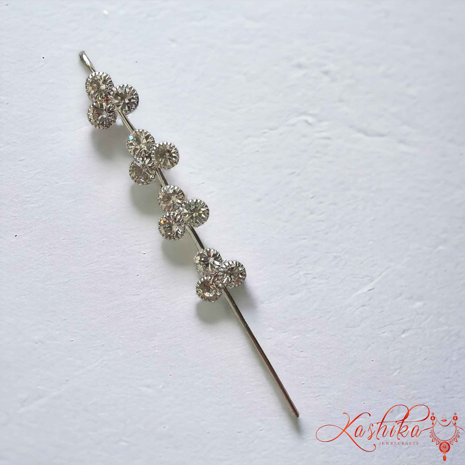 The Four Flower Diamond Earcuff - Kashika JewelCrafts