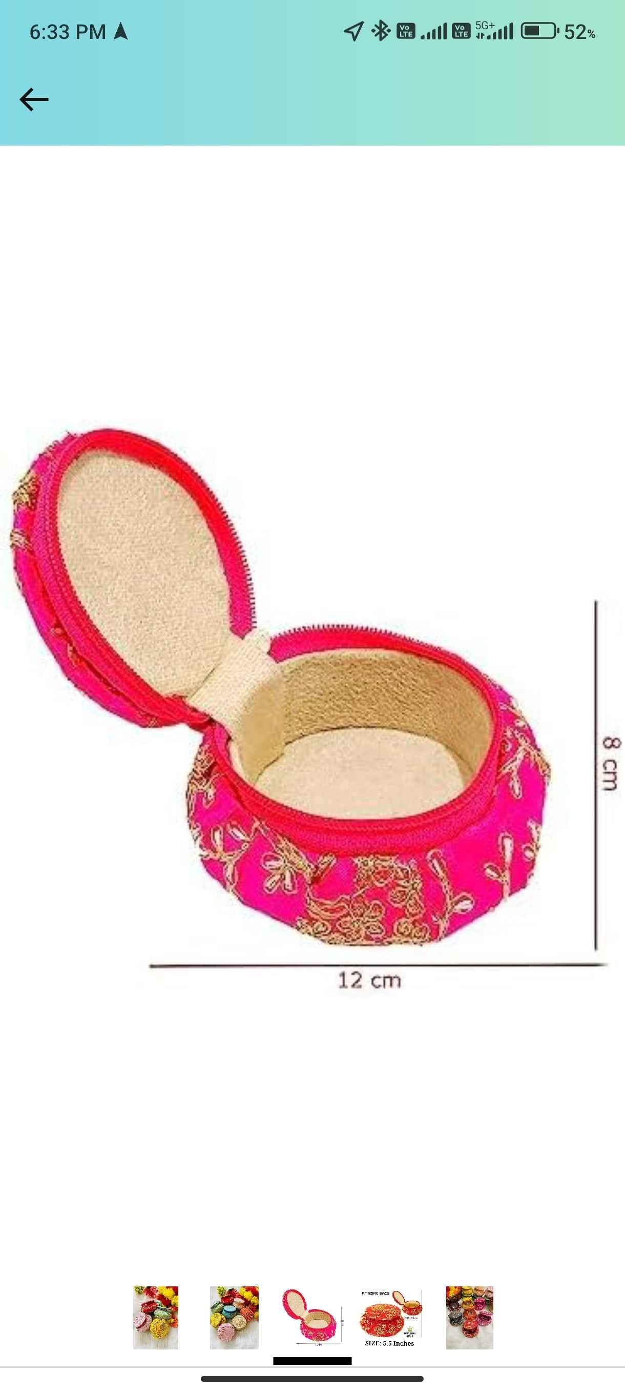 Matki Shaped Bangle Box - Kashika JewelCrafts
