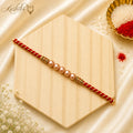 Minimal Pearl Bhai Rakhi