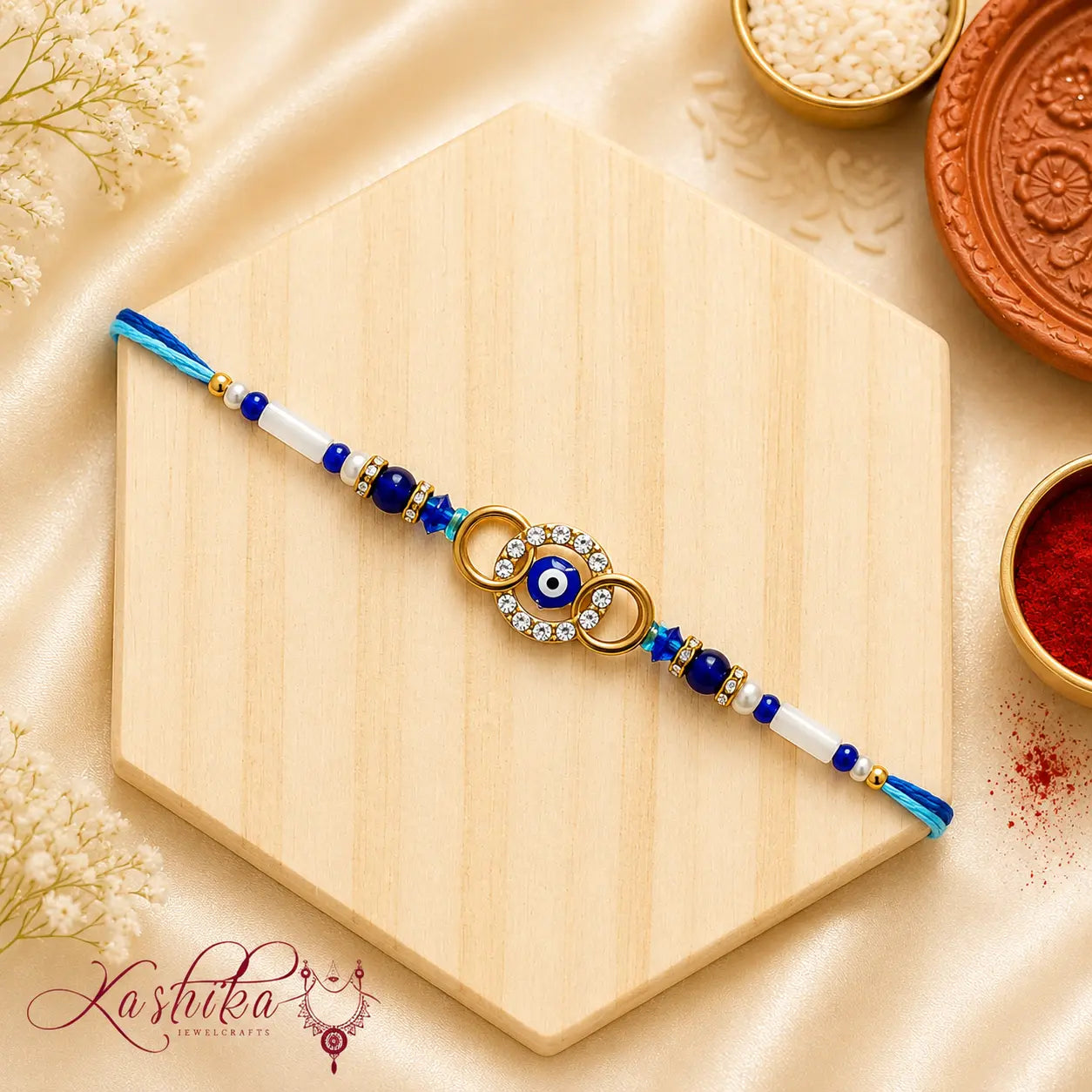 Infinity Evil Eye Bhai Rakhi