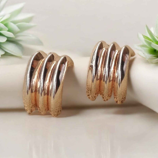 Half hoop earrings - Kashika JewelCrafts