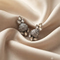 Ethereal Kundan Studded Oxidised Earrings