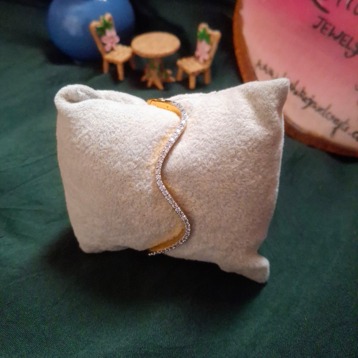 Serpent Sparkle anti tarnish bracelet